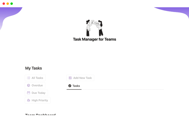 Task Manager for Teams